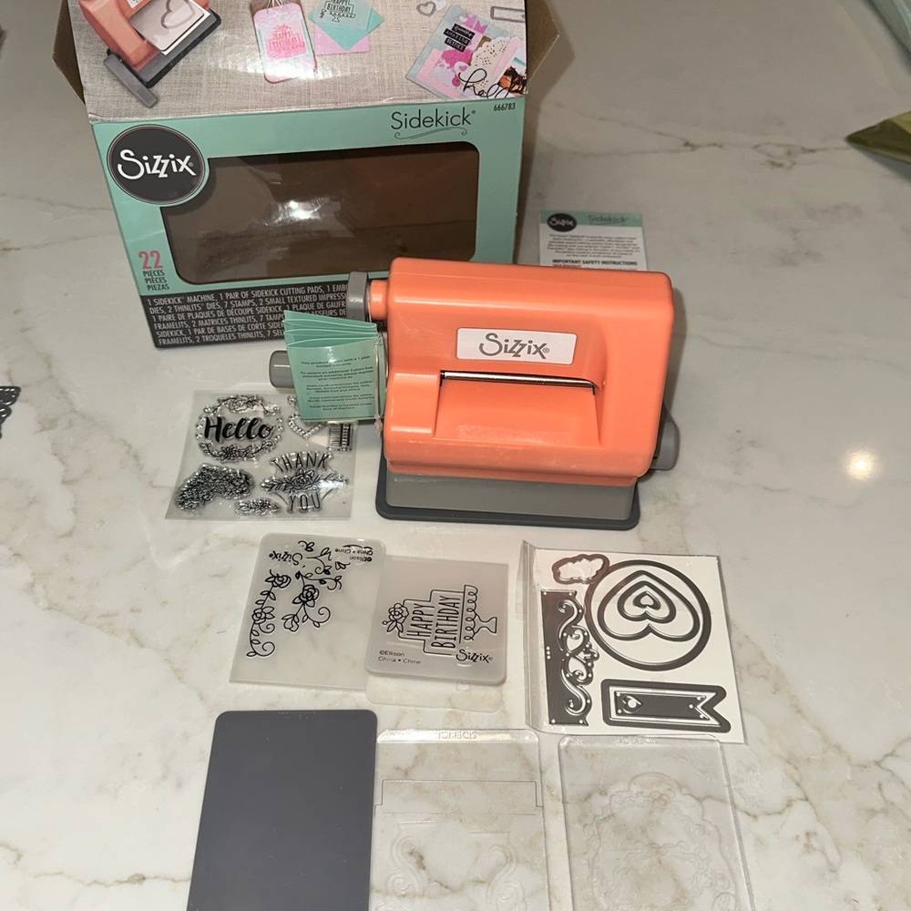 Sizzix Sidekick Starter Kit in limited edition color Desert Flower